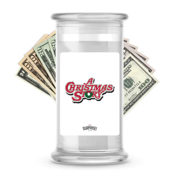 A Christmas Story Christmas Cash Candle
