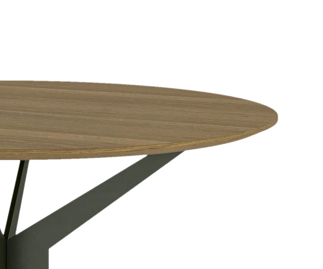 Amish Made Jefferson Round Dining Table - Image 2