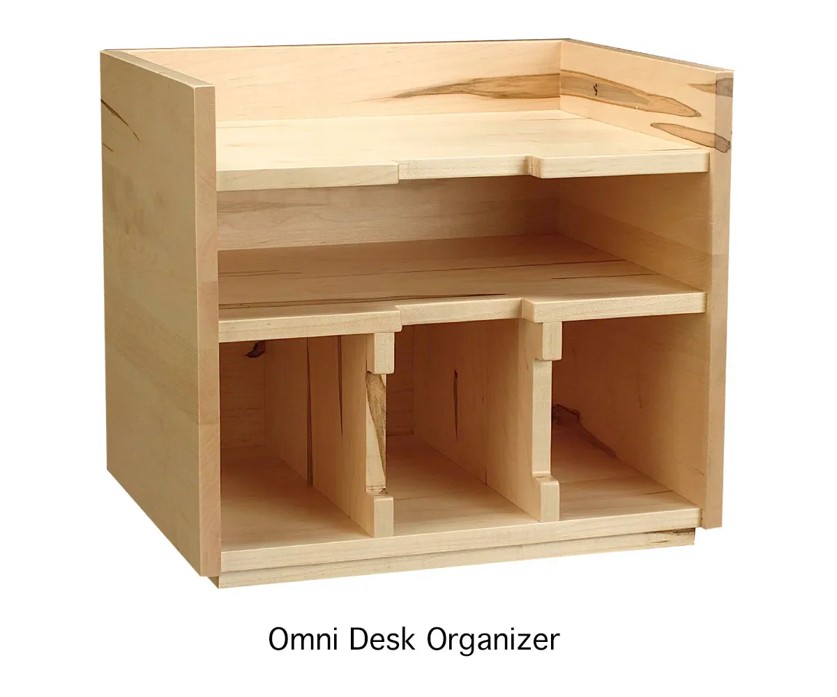 Amish Made Omni Desk and Organizer - Image 3