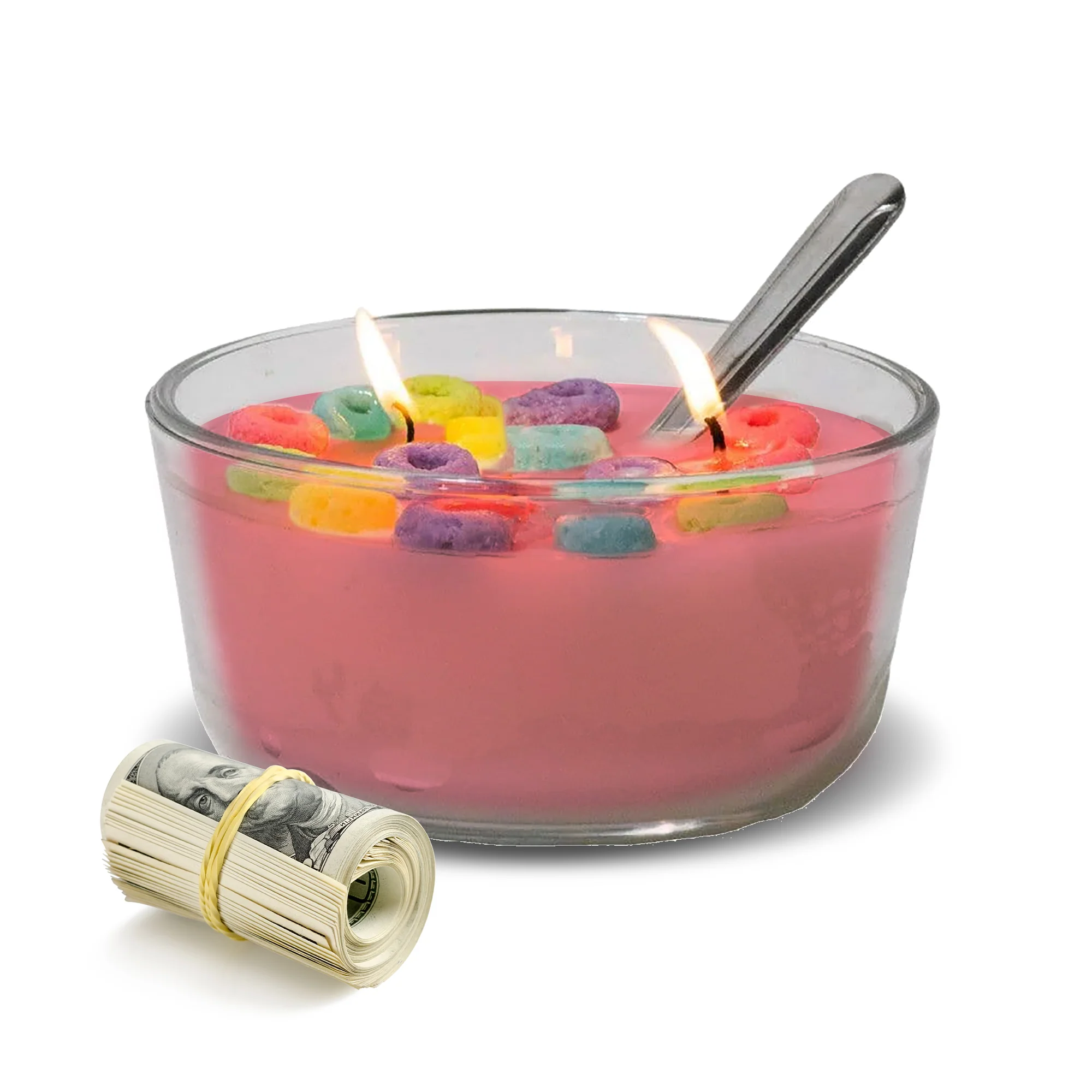 Apple Jacks Cereal Cash Candles