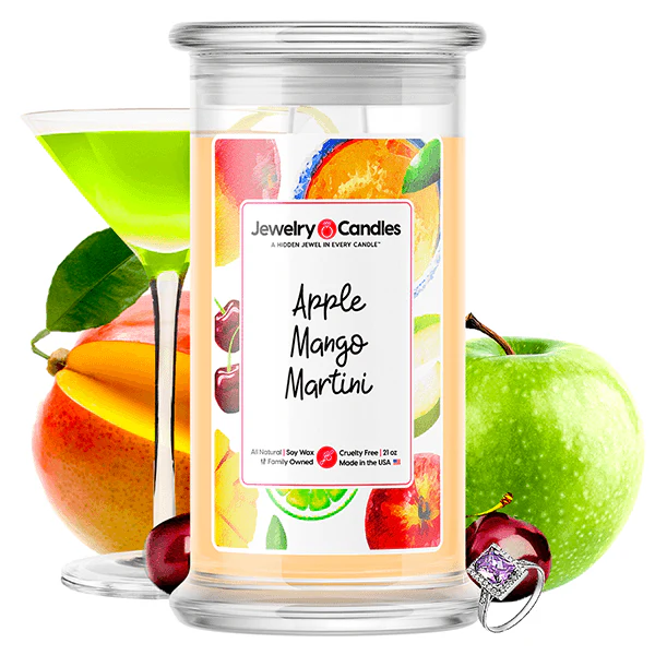 Apple Mango Martini Jewelry Candle