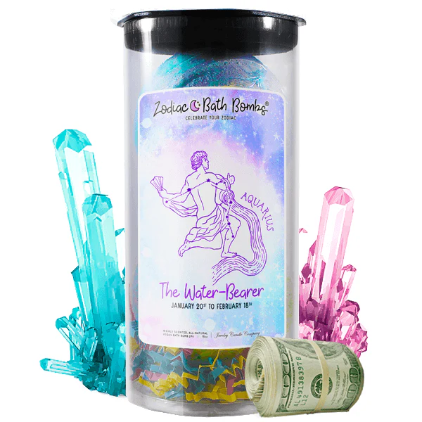Aquarius Zodiac Cash Bath Bombs