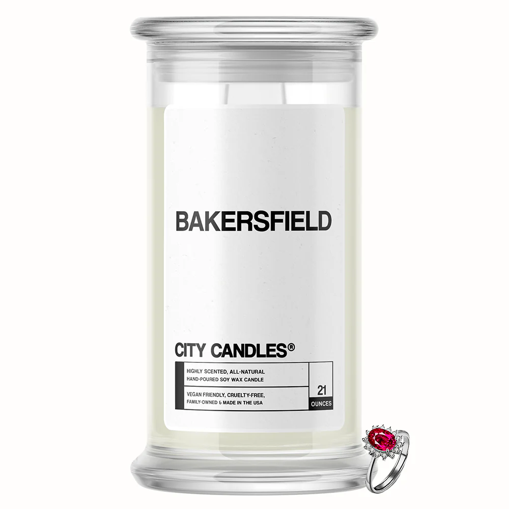 Bakersfield City Jewelry Candle