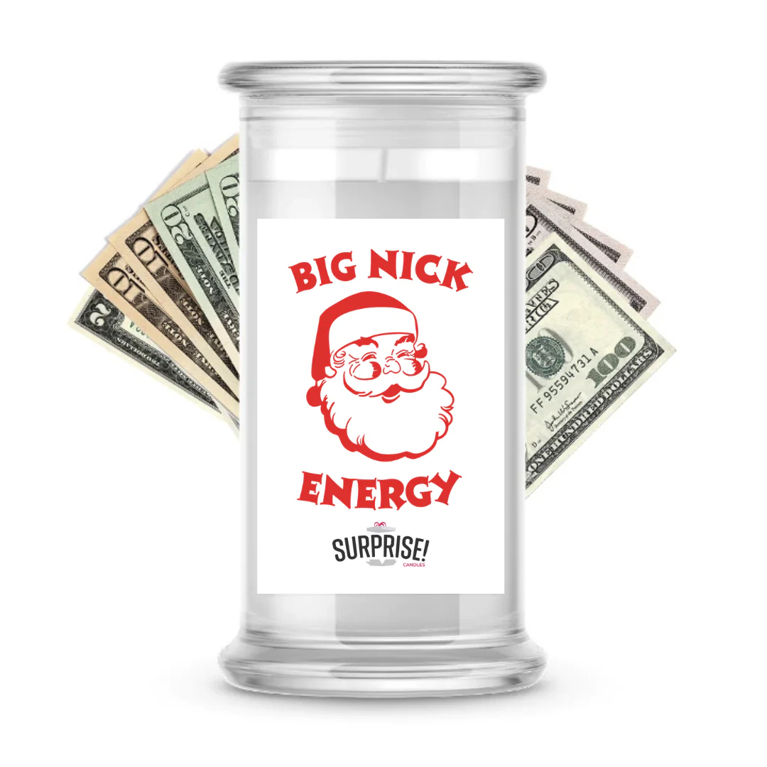 BIG NICK ENERGY Cash Money Candle