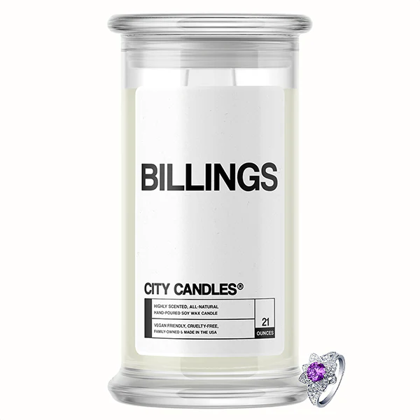 Billings City Jewelry Candle