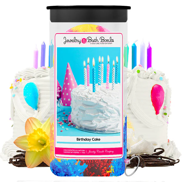 Birthday Cake Jewelry Bath Bombs Twin Pack