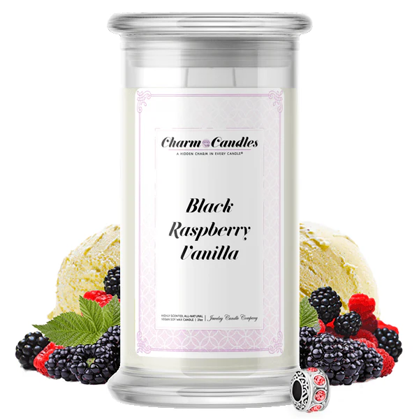 Black Raspberry Vanilla Charm Candle