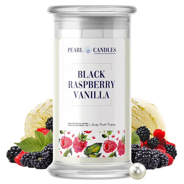 Black Raspberry Vanilla Pearl Candle