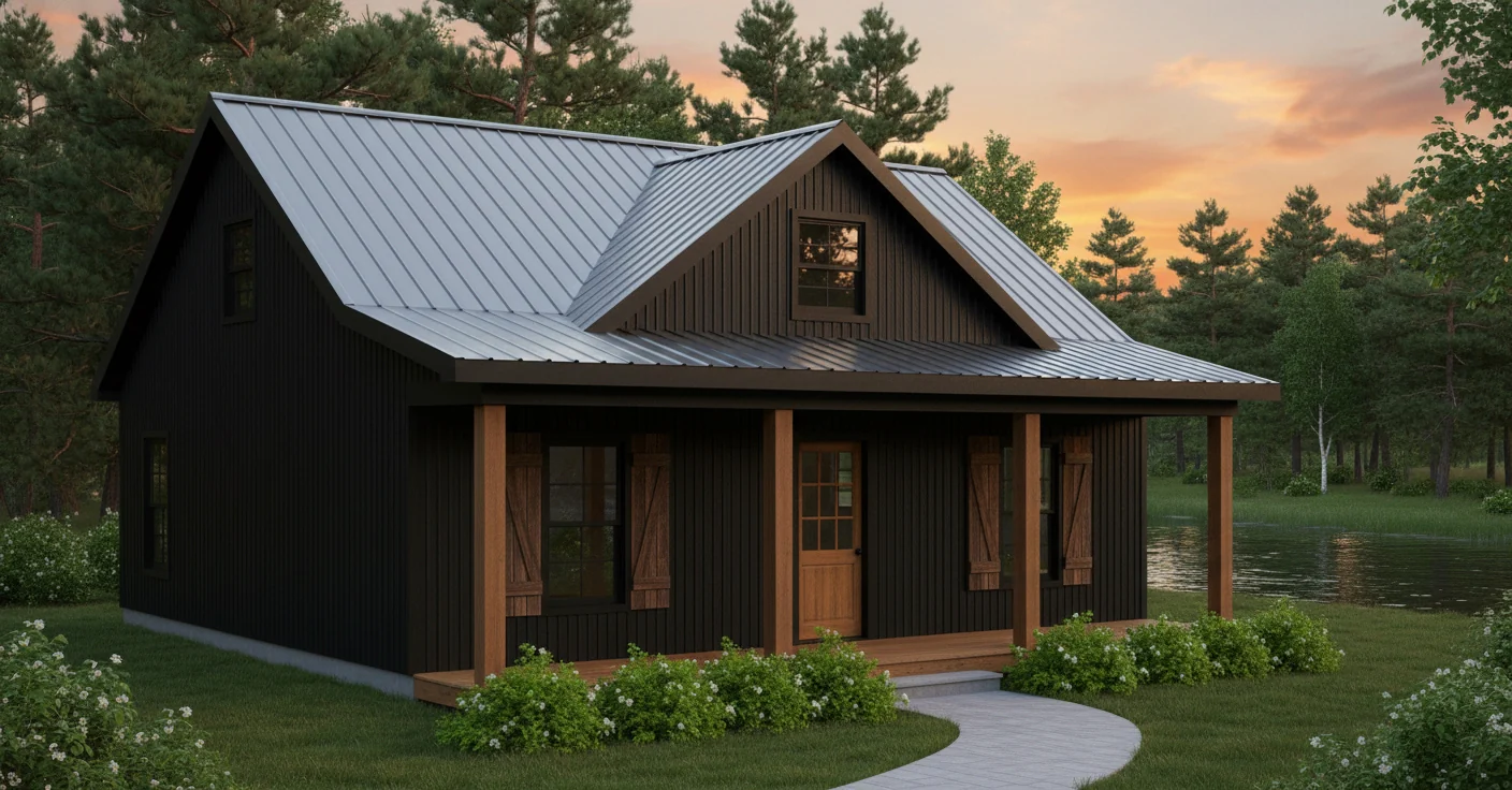 Blackwood Ridge Cottage Affordable House Kit (3 bed 2 bath)