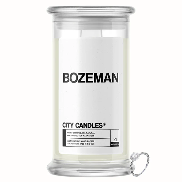 Bozeman City Jewelry Candle