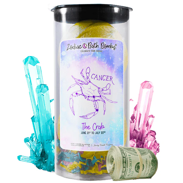 Cancer Zodiac Cash Bath Bombs