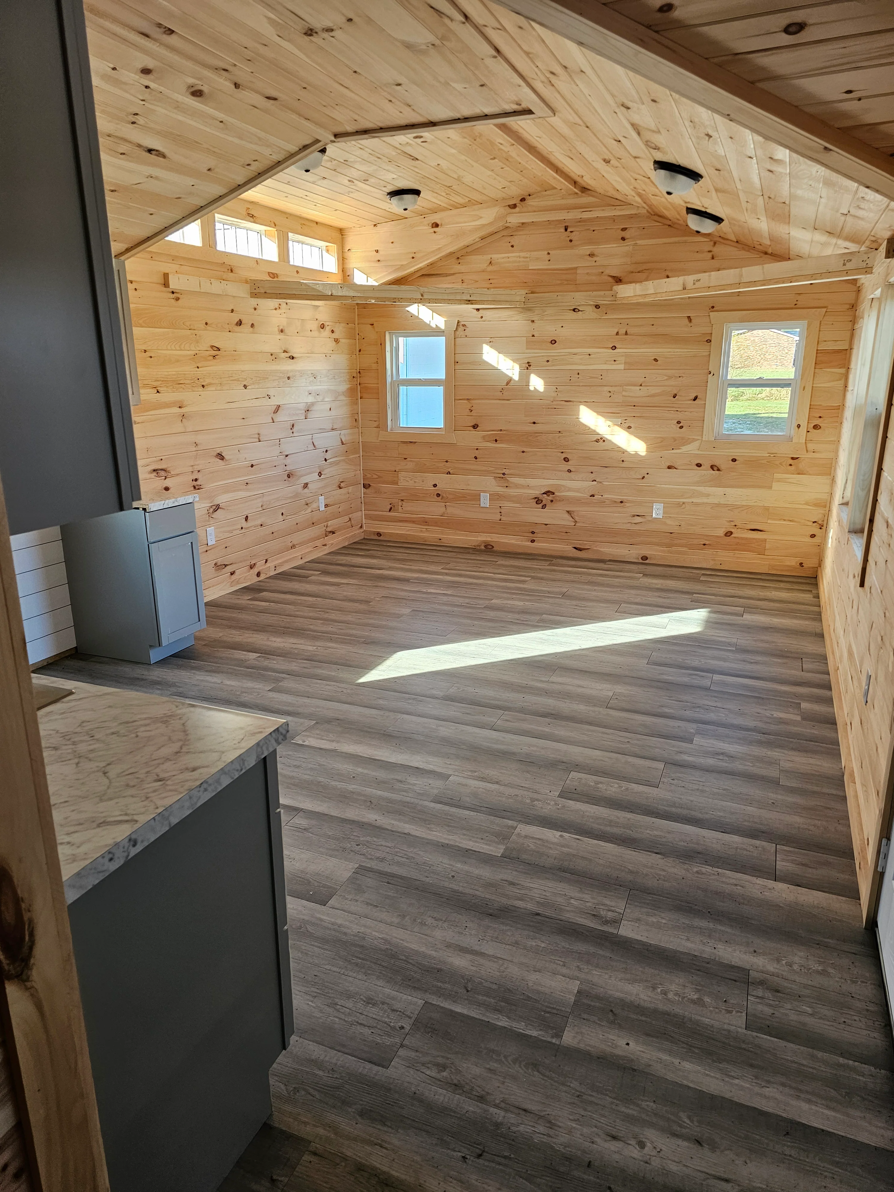 Cape Cod Cottage Amish Built Modular Cabin - Image 46