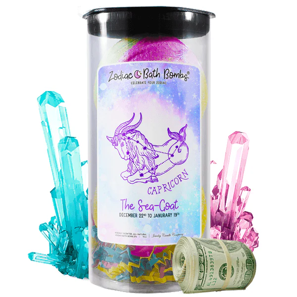 Capricorn Zodiac Cash Bath Bombs