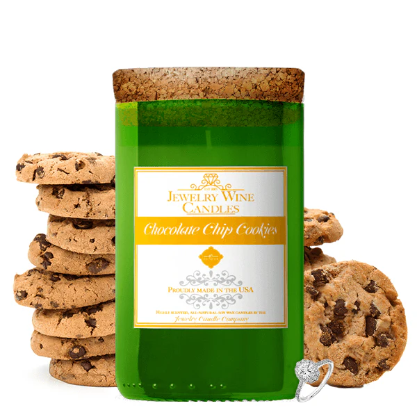 Chocolate Chip Cookies Jewelry Wine Candle