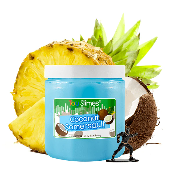 Coconut Somersault Toy Slime