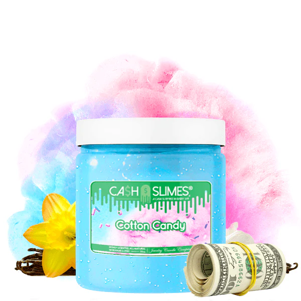 Carnival Cotton Candy Cash Slime