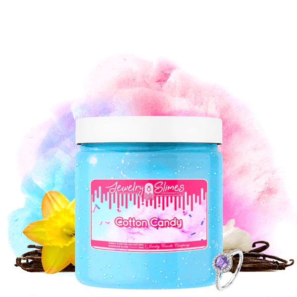 Carnival Cotton Candy Jewelry Slime