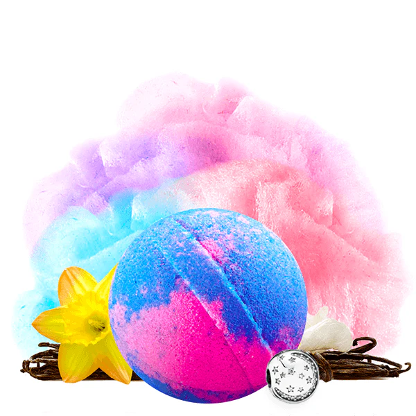 Carnival Cotton Candy Charm Bath Bomb