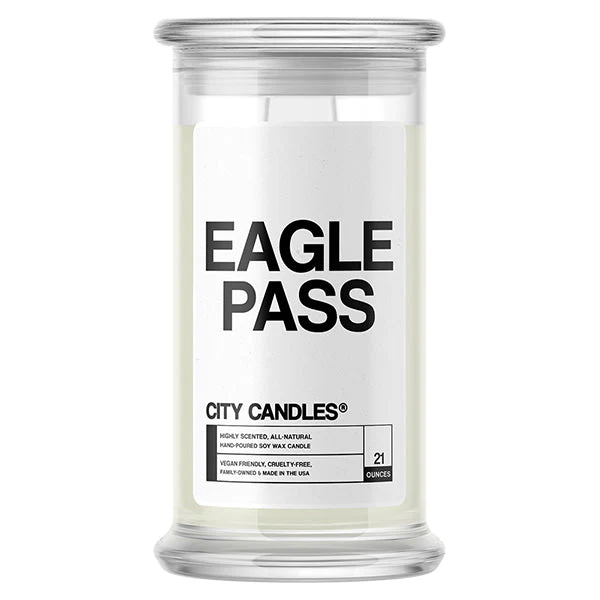 Eagle Pass City Candle