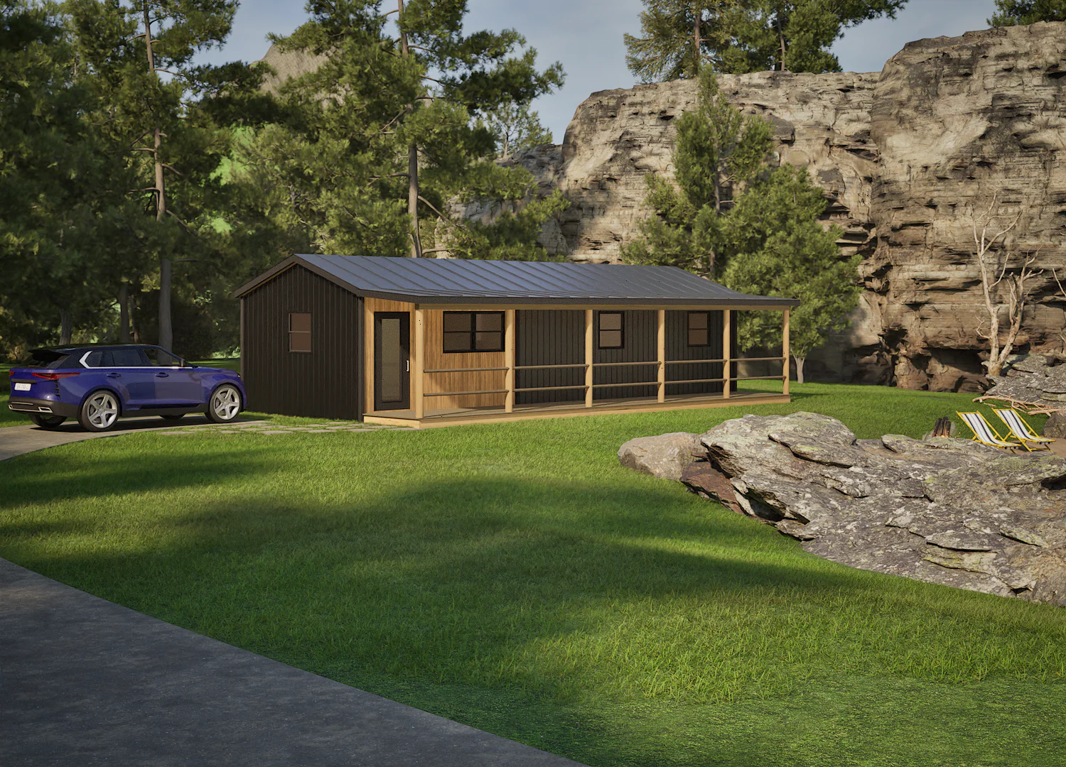 El Chapo Muchacho 2.0 Amish Built Modular Cabin - Image 3
