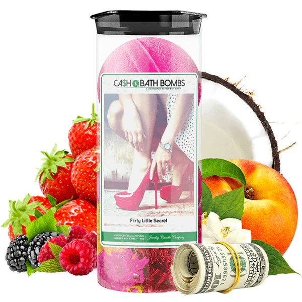 Flirty Little Secret Cash Bath Bombs Twin Pack