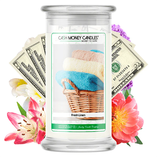 Fresh Linen Cash Money Candle