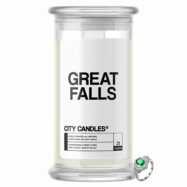 Great Falls City Jewelry Candle
