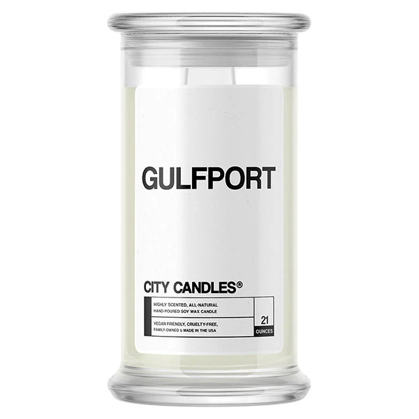 Gulfport City Candle