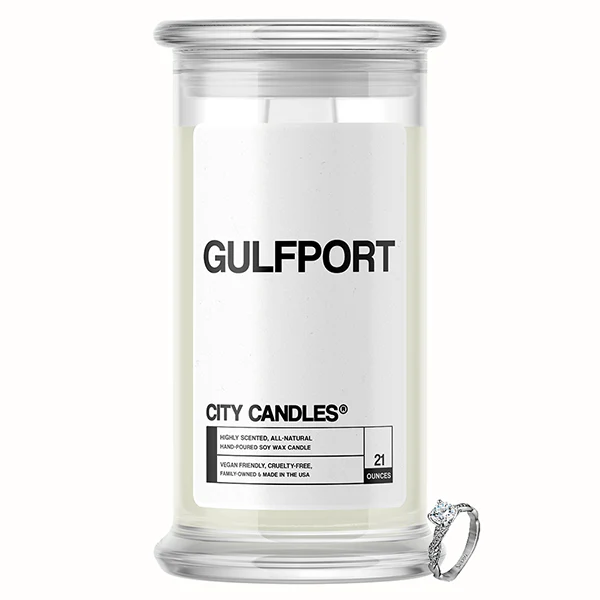 Gulfport City Jewelry Candle