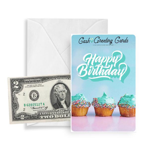 Happy Birthday Cash Greeting Card