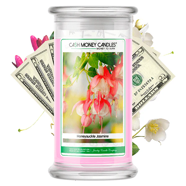 Honeysuckle Jasmine Cash Money Candle