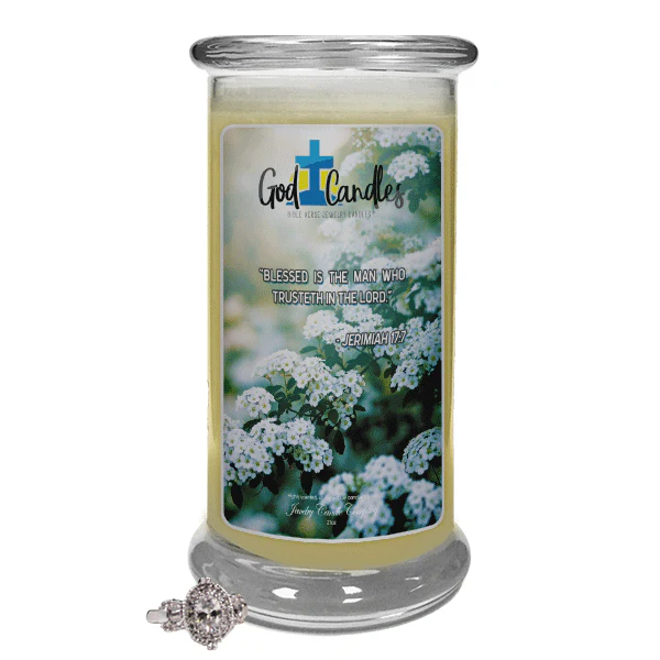 Jeremiah 17:7 Verse God Candle
