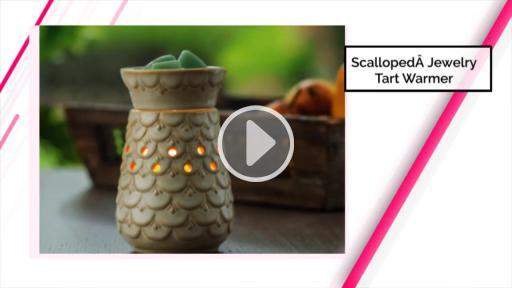 Jewelry Wax Melt Warmer - Scalloped - Image 3