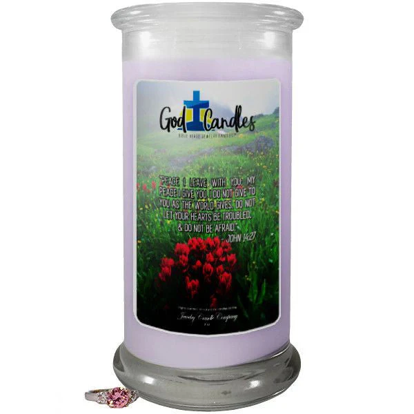 John 14:27 Verse God Candle