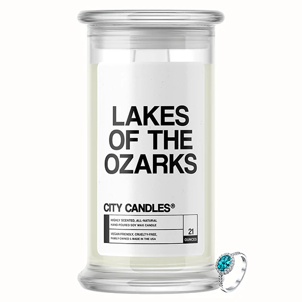 Lakes of the Ozarks City Candle