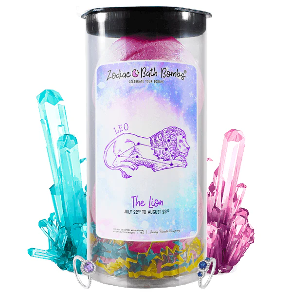 Leo Jewelry Zodiac Bath Bombs
