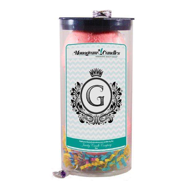 Letter G Monogram Bath Bombs