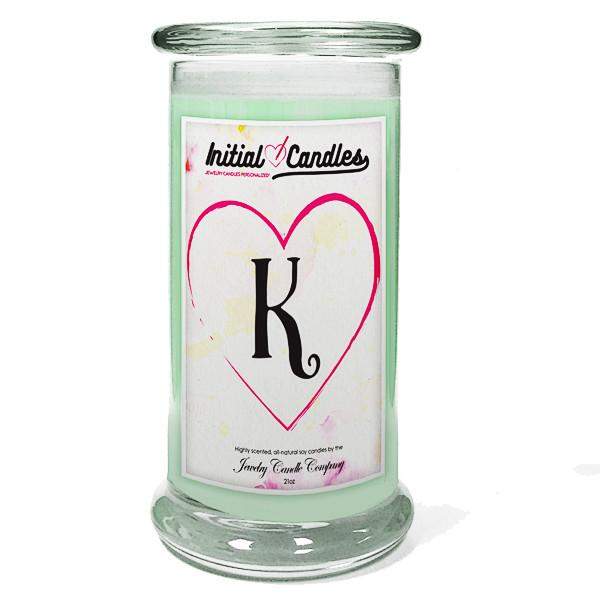 Letter K Initial Candles