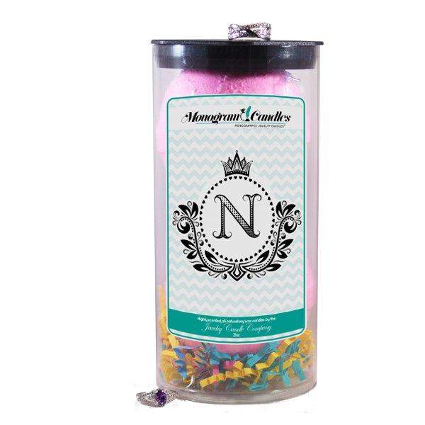 Letter N Monogram Bath Bombs