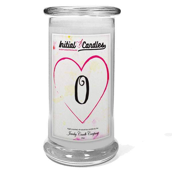 Letter O Initial Candles