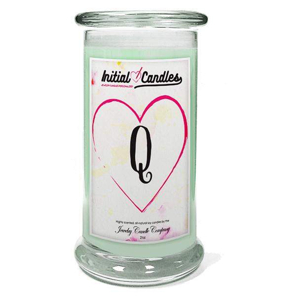 Letter Q Initial Candles