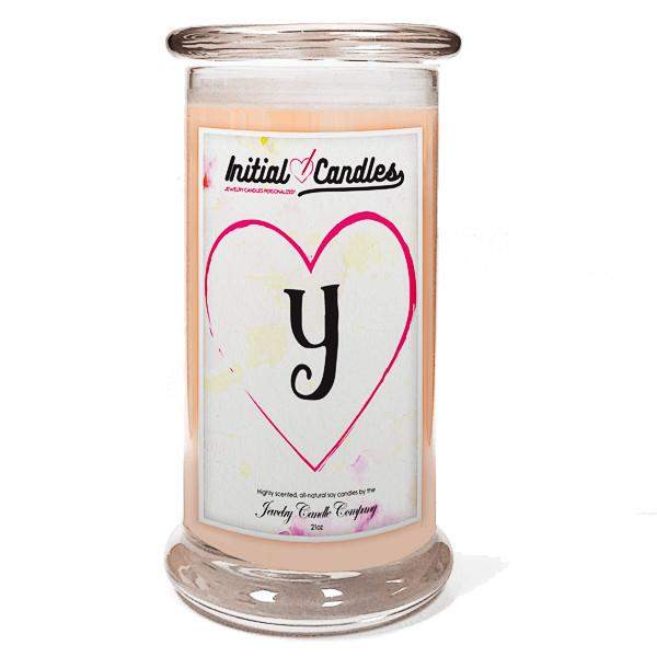 Letter Y Initial Candles