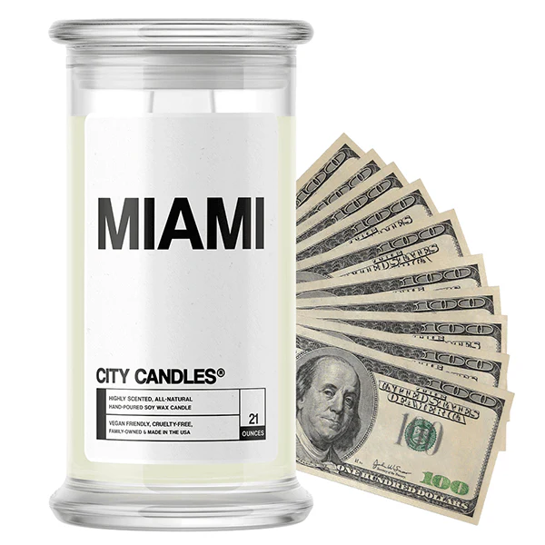 Miami City Cash Candle