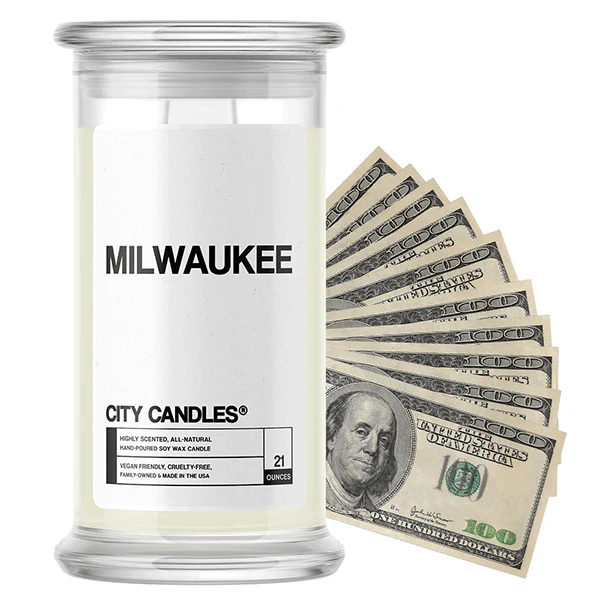 Milwaukee City Cash Candle
