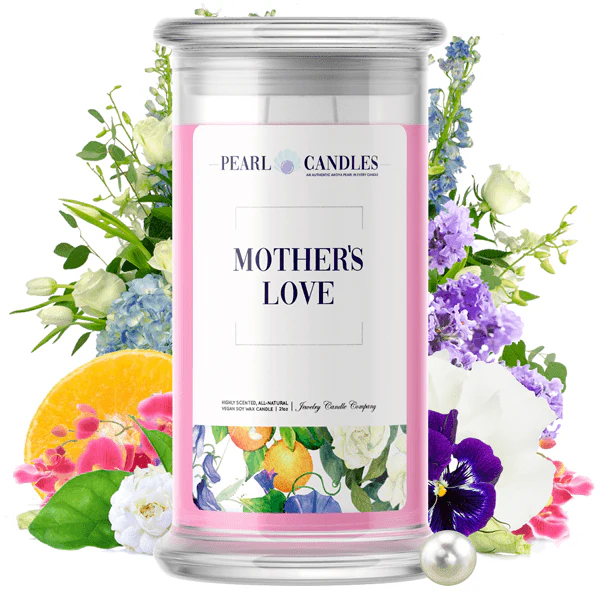 Mother's Love Pearl Candle