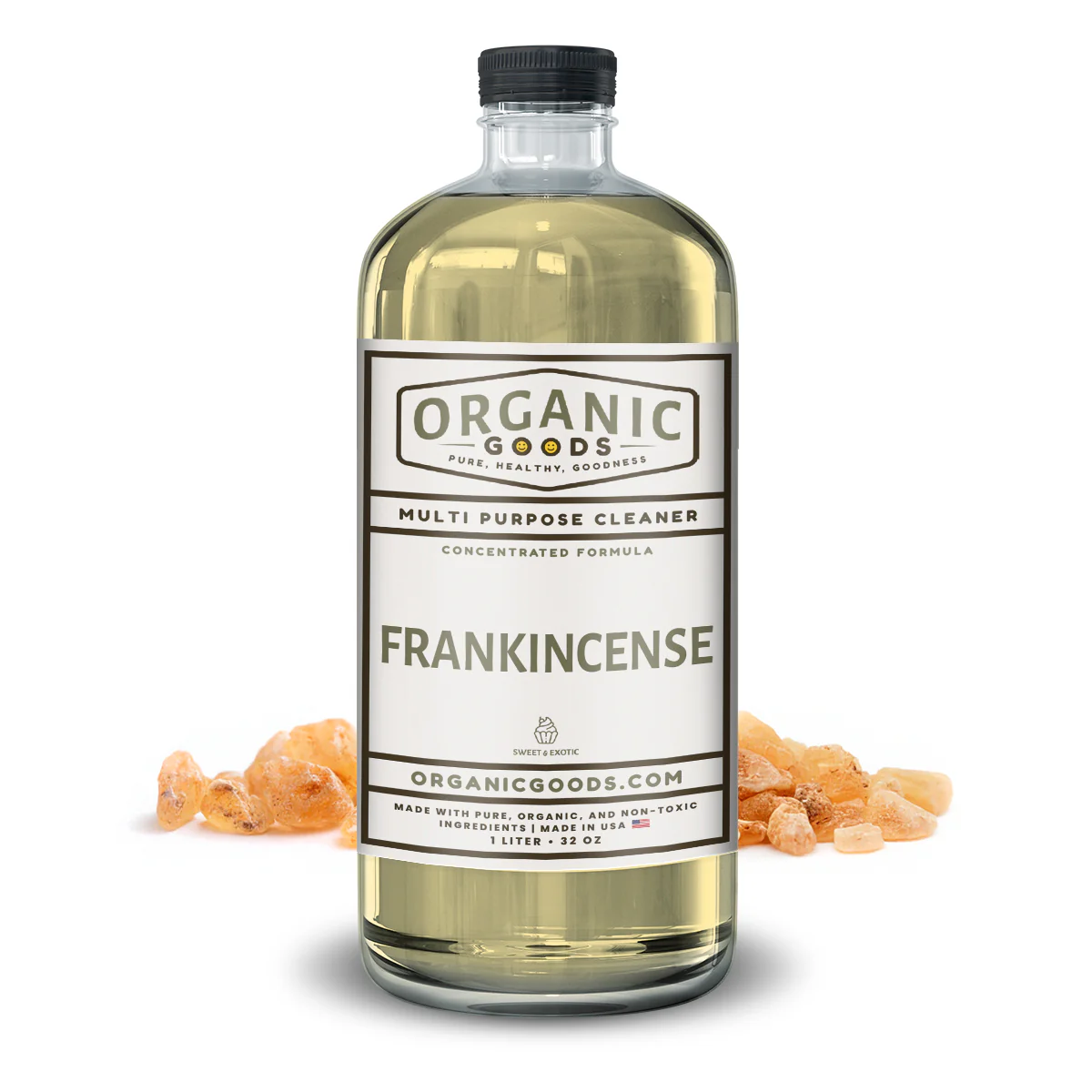 Organic Goods Concentrated Multi Purpose Cleaner - Frankincense Essential Oil Scent
