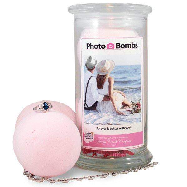 Photo Bombs - Your Photo On A Jar Of Jewelry Bath Bombs! Personalize It!