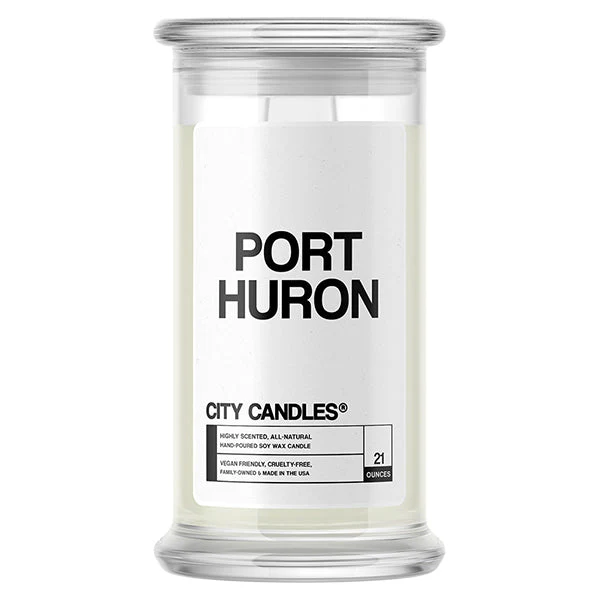 Port Huron City Candle
