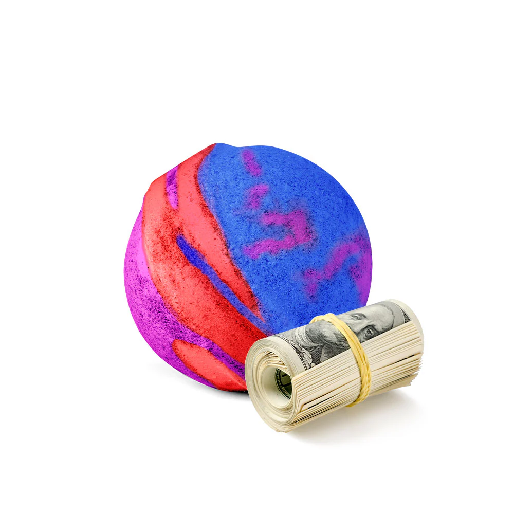 Rainbow Magic Cash Bath Bomb