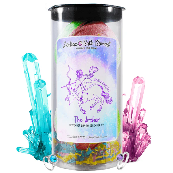 Sagittarius Jewelry Zodiac Bath Bombs